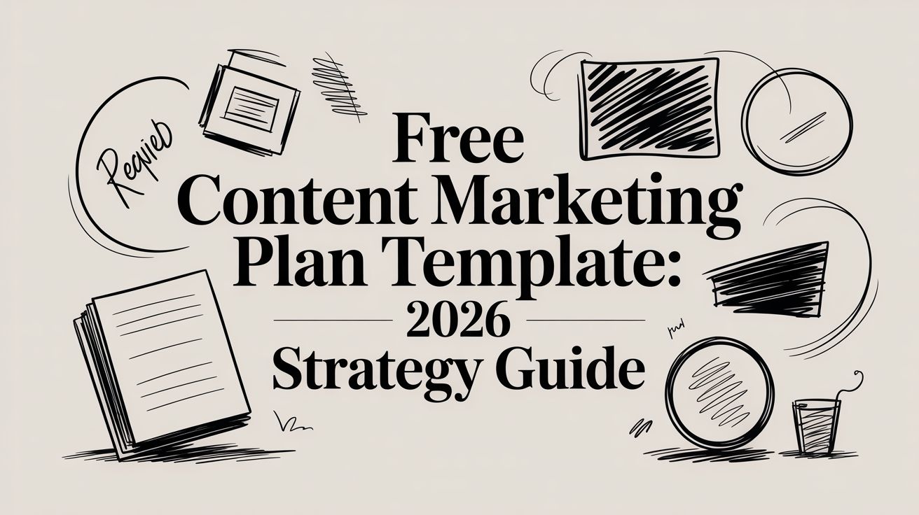 Free Content Marketing Plan Template: 2026 Strategy Guide