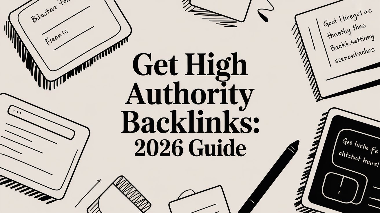 Get High Authority Backlinks: 2026 Guide