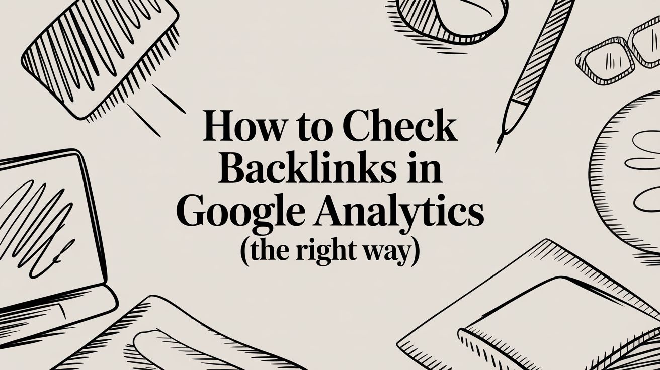 How to Check Backlinks in Google Analytics (The Right Way)