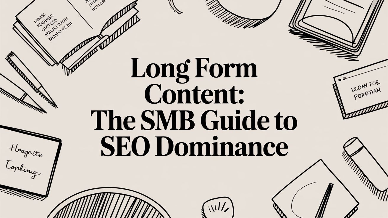 Long Form Content: The SMB Guide to SEO Dominance