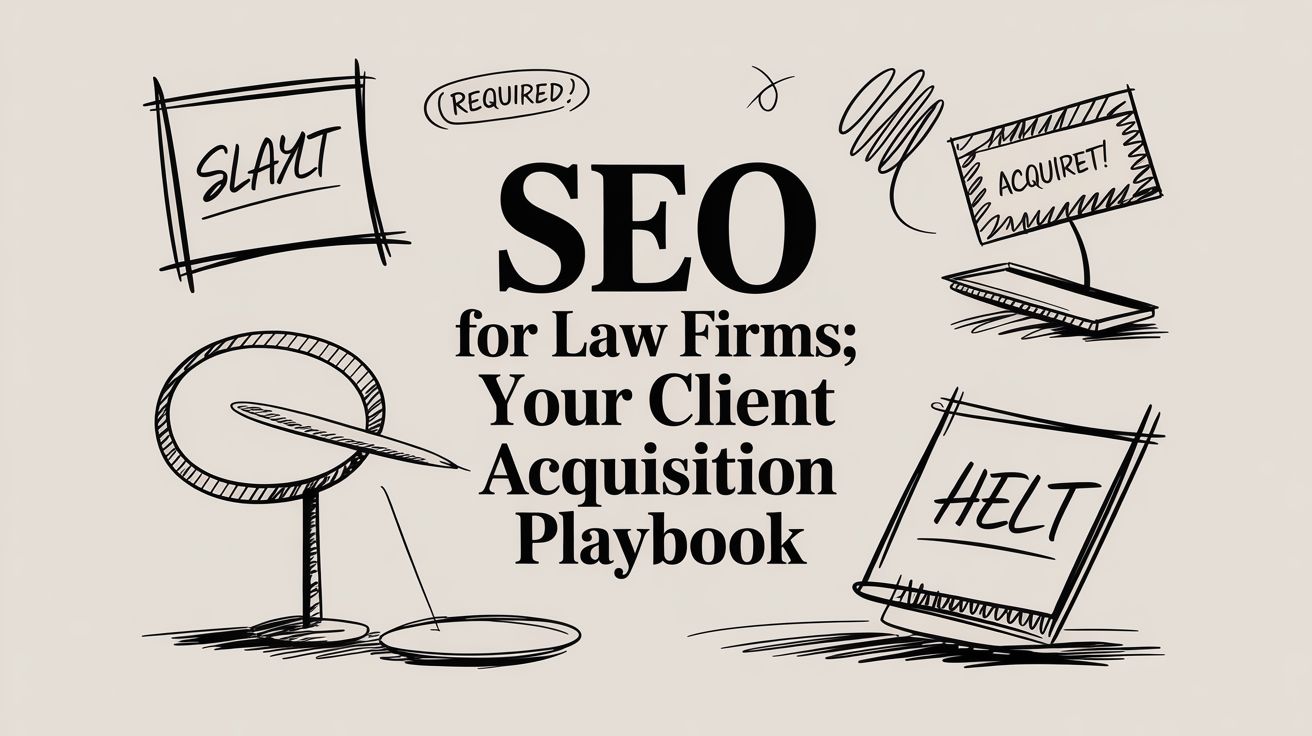 SEO for Law Firms: Your Client Acquisition Playbook